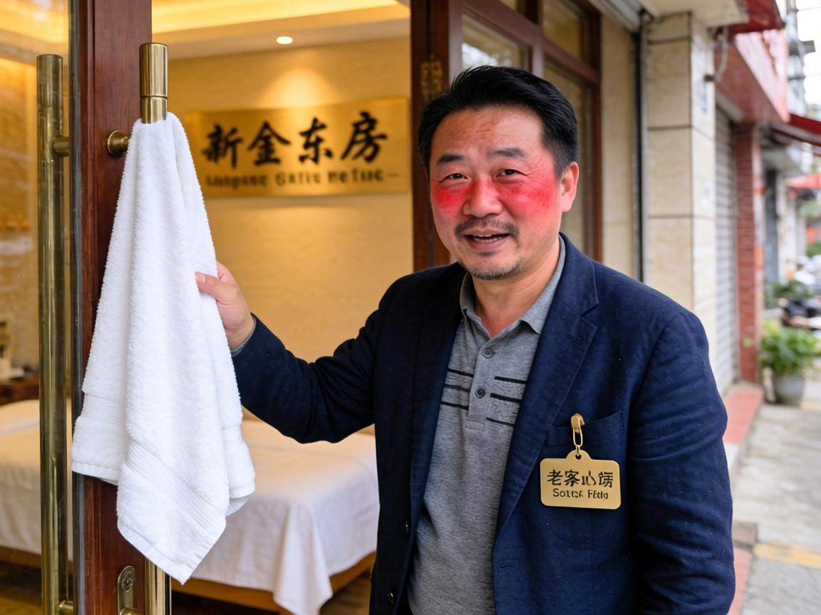 按摩会所门口挂白毛巾？是啥暗号还是卫生讲究，老顾客脸红心跳，店老板老实交代内幕