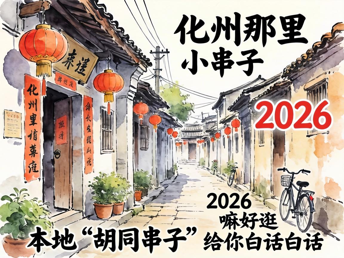 化州那里有小巷子2026？有嘛好逛的？本地“胡同串子”给你白话白话！