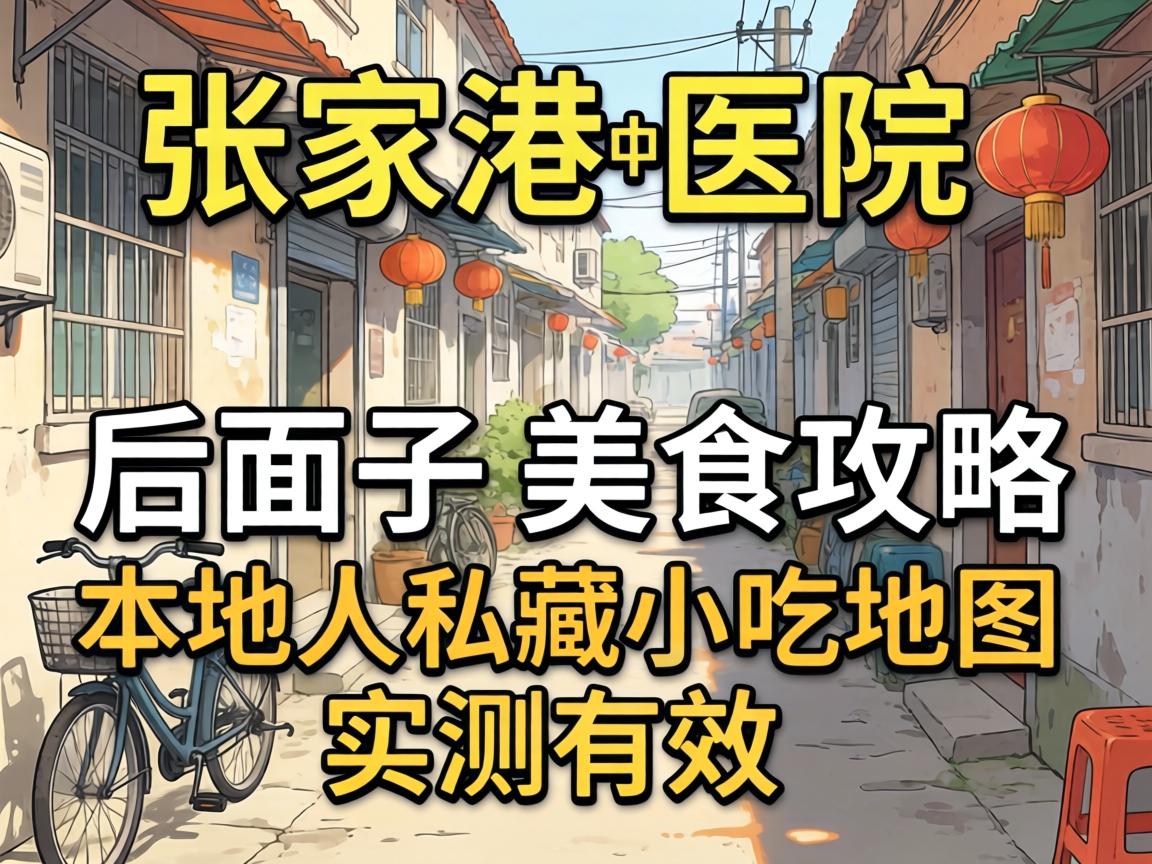 张家港中医院后面巷子美食攻略|本地人私藏小吃地图，实测有效！