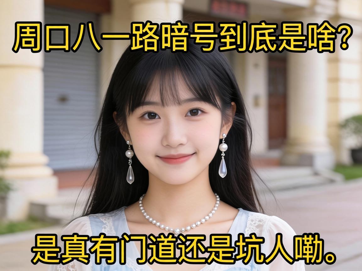 周口八一路暗号到底是啥？是真有门道还是坑人嘞？-1