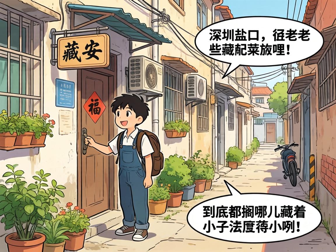 深圳盐田那老些藏起来哩小巷子，到底都搁哪儿藏着咧？