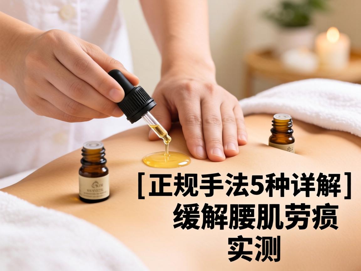 特殊的精油按摩是啥？|正规手法5种详解|缓解腰肌劳损实测