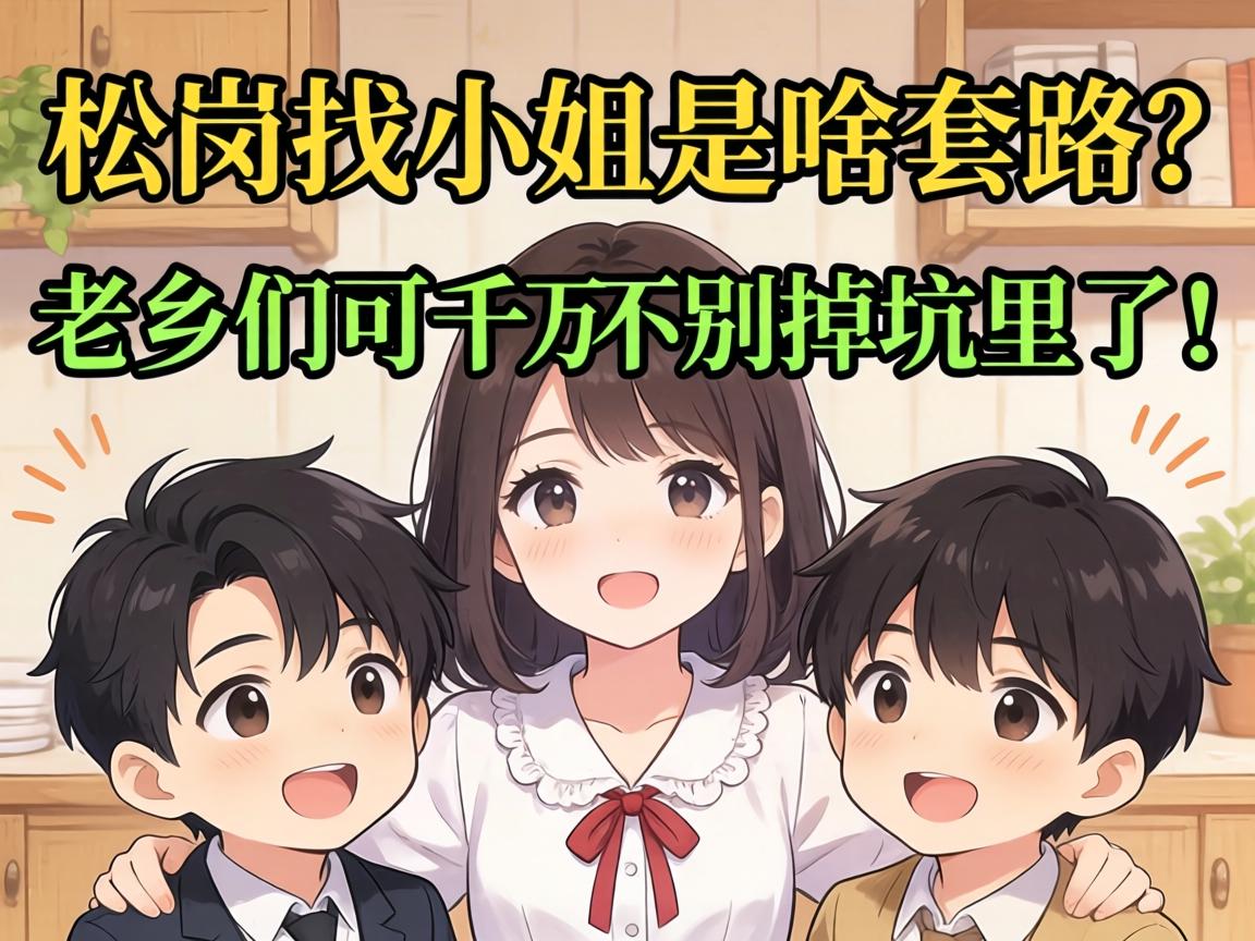 松岗找小姐是啥套路？老乡们可千万别掉坑里了！