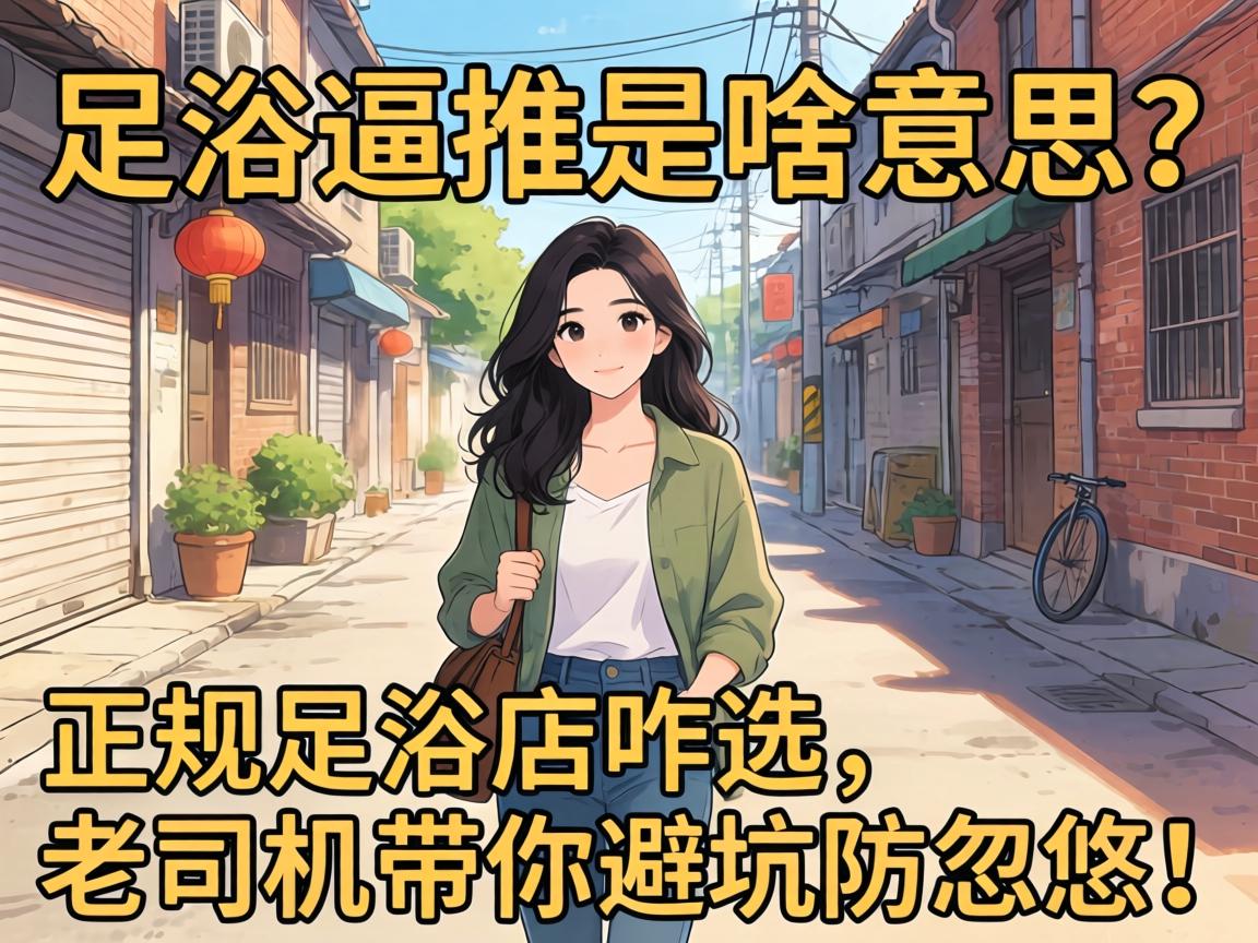 足浴逼推是啥意思？正规足浴店咋选，老司机带你避坑防忽悠！