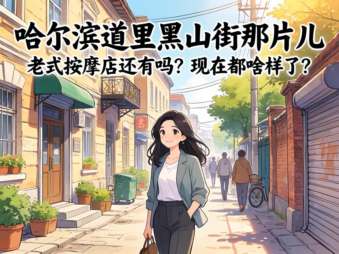哈尔滨道里黑山街那片儿，老式按摩店还有吗？现在都啥样了？