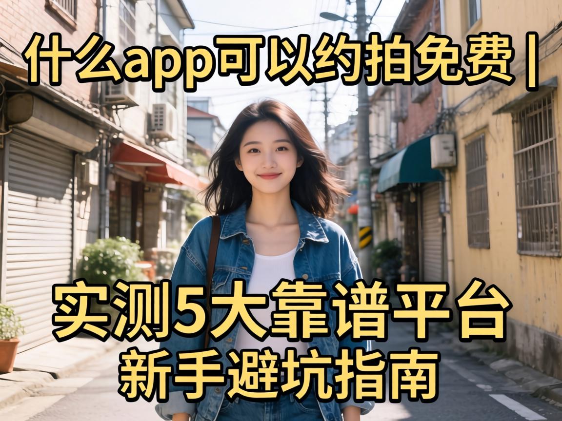 什么app可以约拍免费 | 实测5大靠谱平台 新手避坑指南