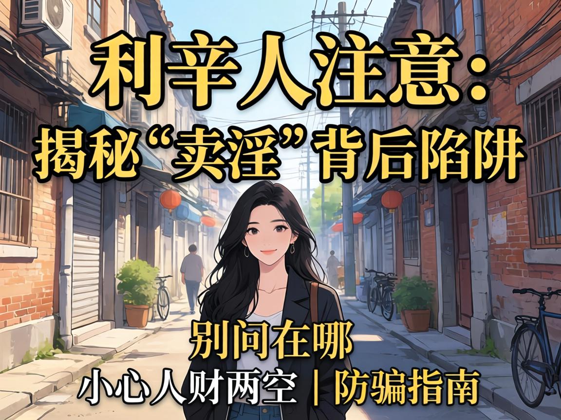 利辛人注意：揭秘“卖淫”背后陷阱 别问在哪 小心人财两空丨防骗指南