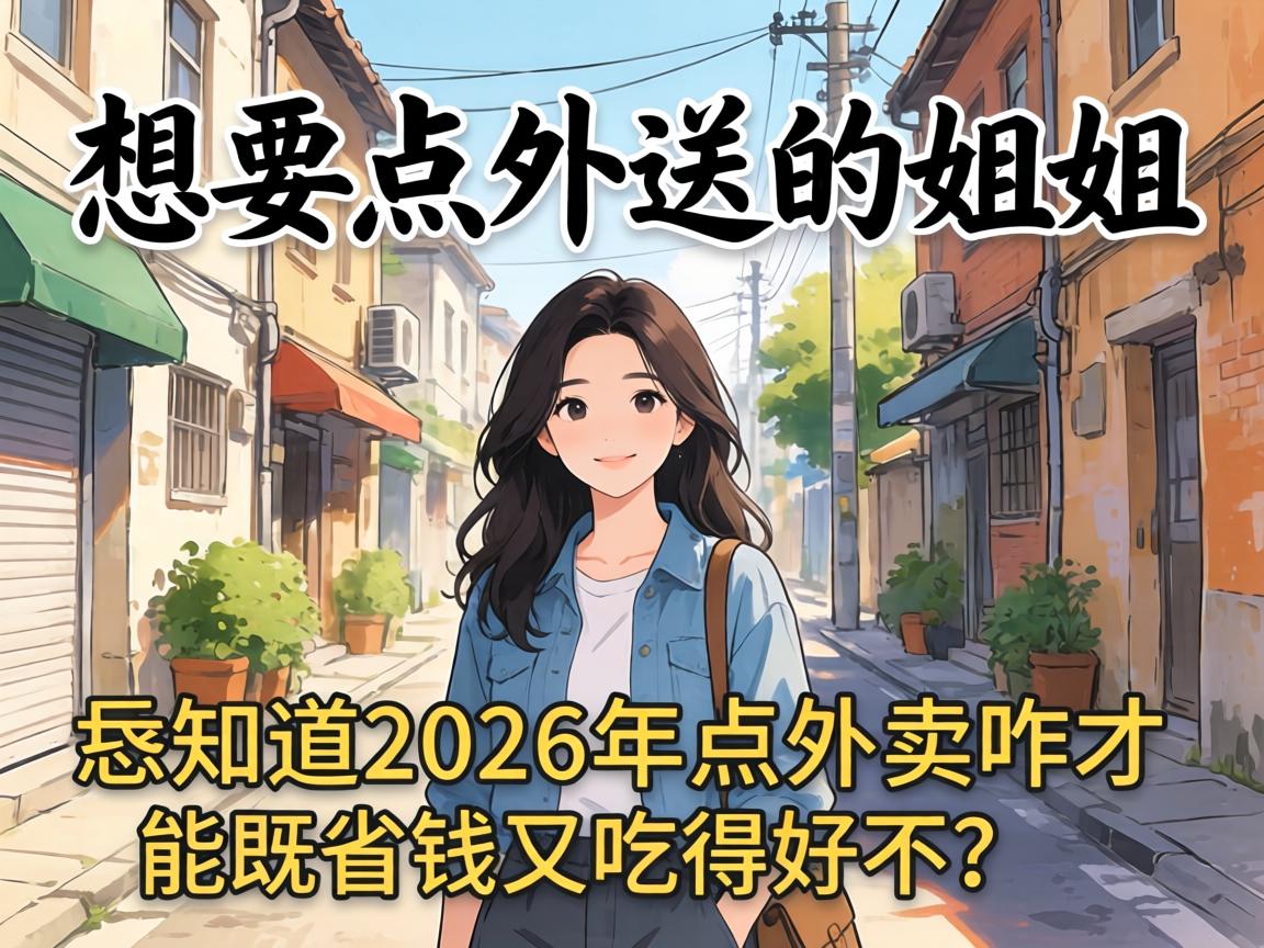想要点外送的姐姐，恁知道2026年点外卖咋才能既省钱又吃得好不？