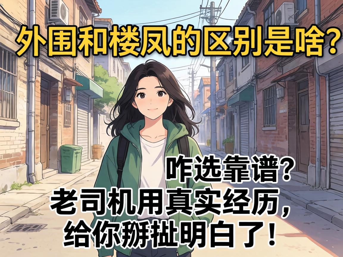 外围和楼凤的区别是啥？咋选靠谱？老司机用真实经历，给你掰扯明白了！