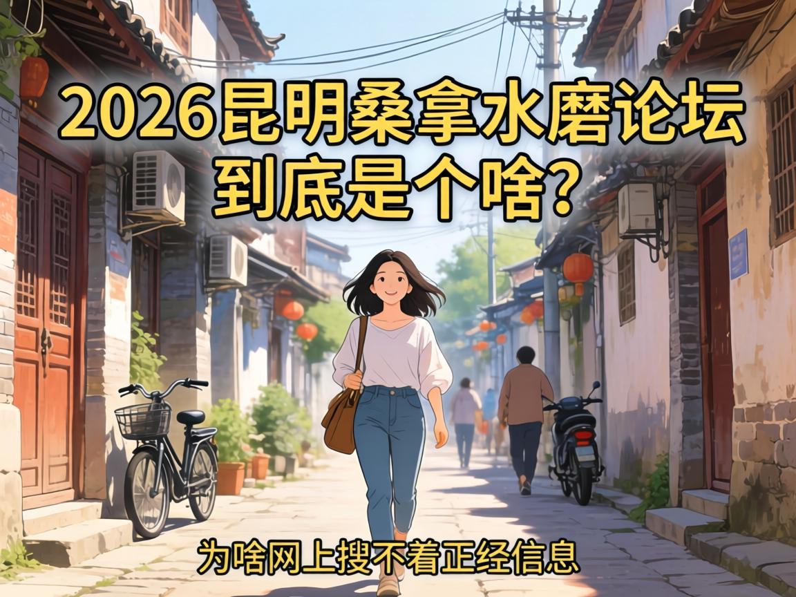 2026昆明桑拿水磨论坛到底是个啥？为啥网上搜不着正经信息？