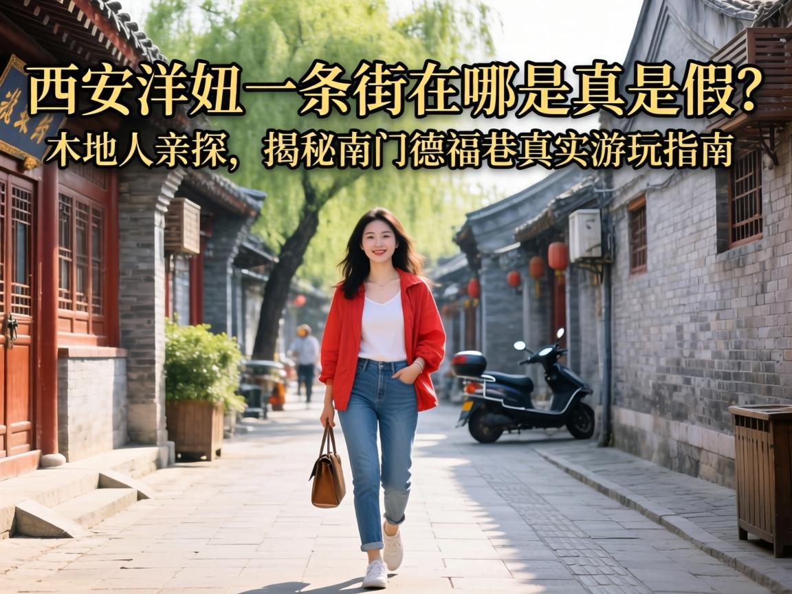 西安洋妞一条街在哪是真是假？本地人亲探，揭秘南门德福巷真实游玩指南