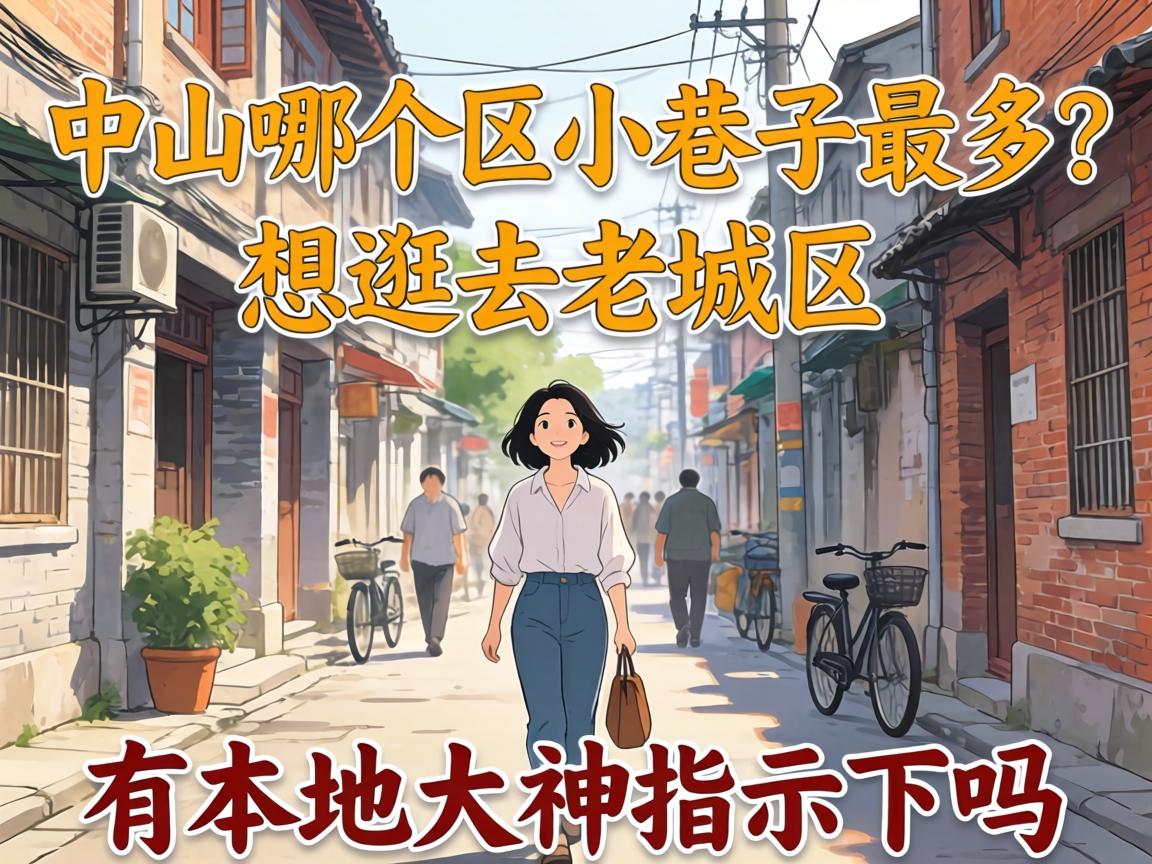 中山哪个区小巷子最多？想逛逛老城区，有本地大神指点下吗？