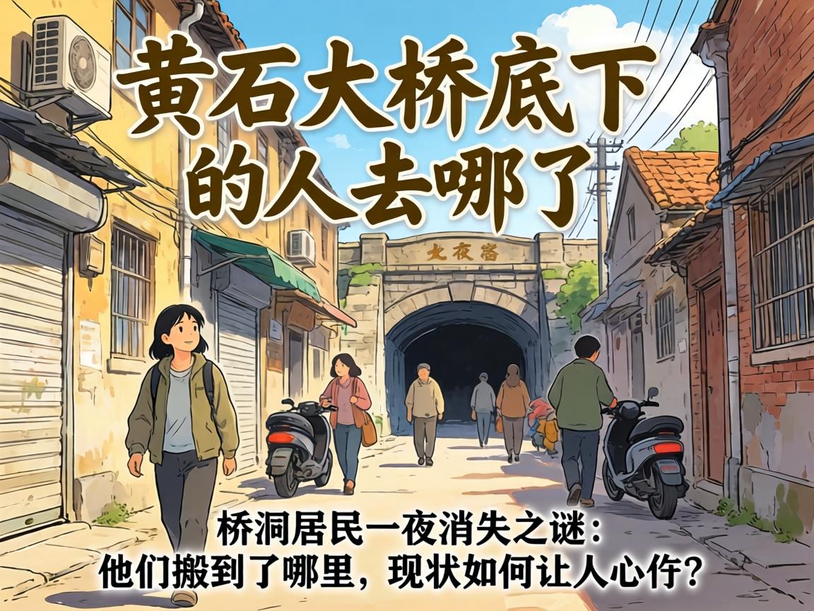 黄石大桥底下的人去哪了，桥洞居民一夜消失之谜：他们搬到了哪里，现状如何让人心酸？
