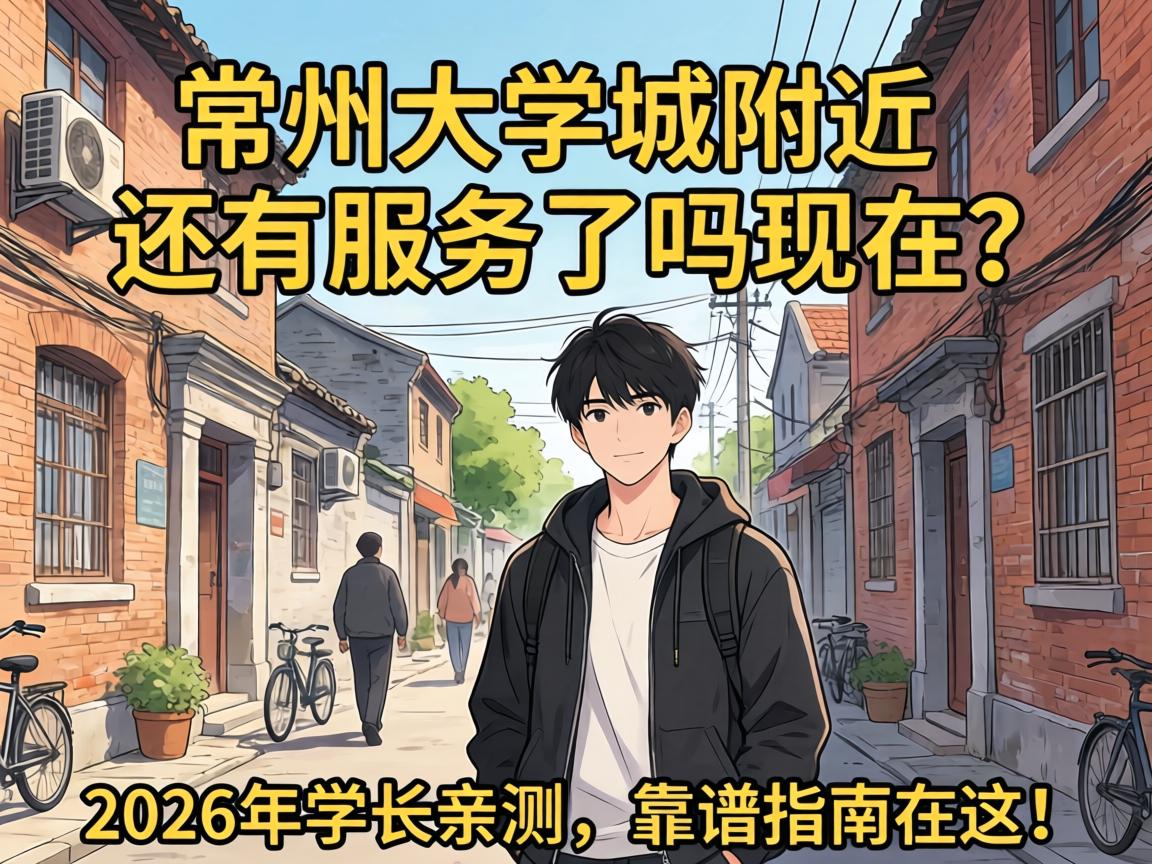 常州大学城附近还有服务吗现在？2026年学长亲测，靠谱指南在这！