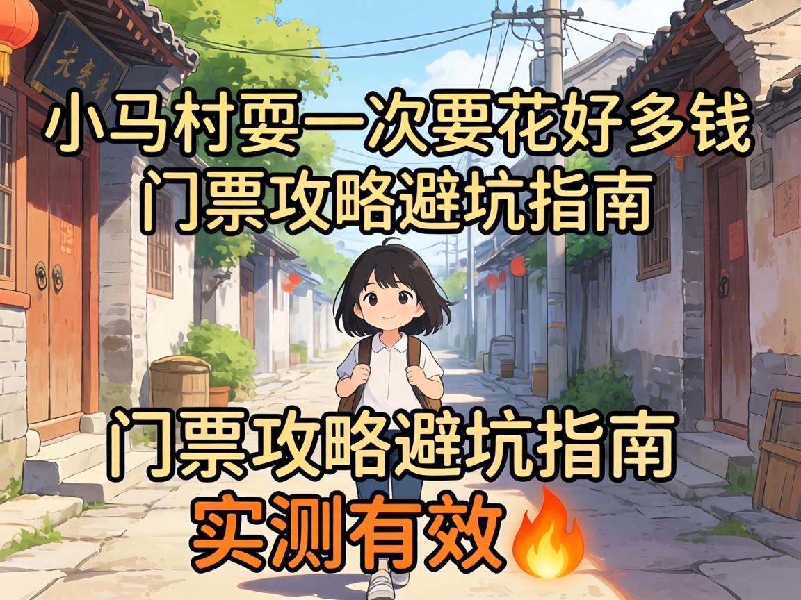 小马村耍一次要花好多钱门票攻略避坑指南实测有效?