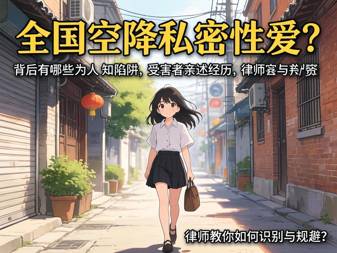 全国空降私密性爱？背后有哪些不为人知的陷阱，受害者亲述经历，律师教你如何识别与规避？